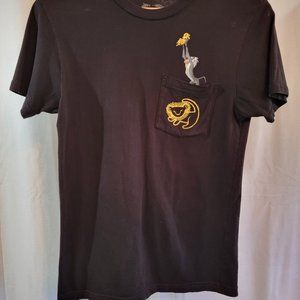 Disney Graphic Baby Lion King Tee Black Size Small